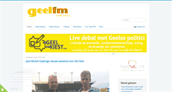 Desktop Screenshot of geelfm.be